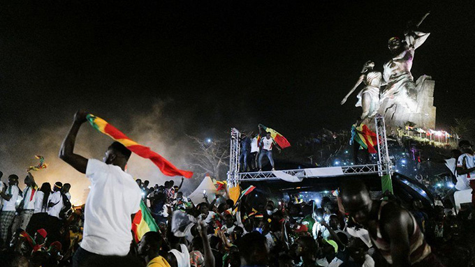 Lễ diễu hành hoàng tráng của ĐT Senegal sau chức vô địch AFCON