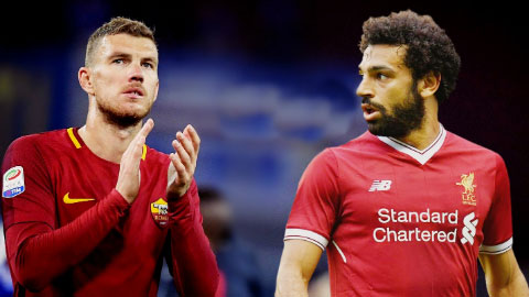Dzeko vs Salah: Từ bạn bè hóa đối thủ 