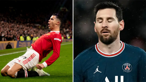 Messi và Ronaldo: Hai khoảnh khắc trái chiều
