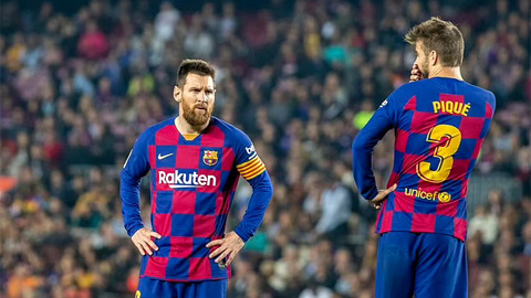 Truyền thông Tây Ban Nha đưa tin Pique đã 'đâm sau lưng' Messi