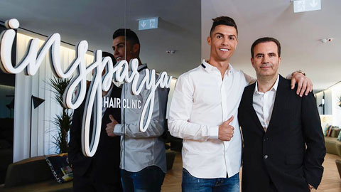 Ronaldo mở rộng kinh doanh  cấy tóc
