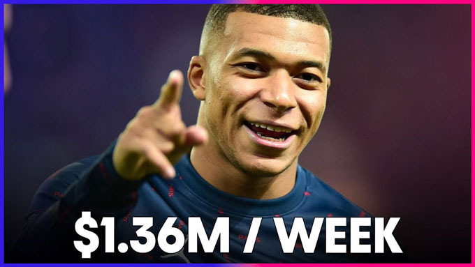 PSG đang đề nghị Mbappe mức lương hơn 1 triệu euro mỗi tuần