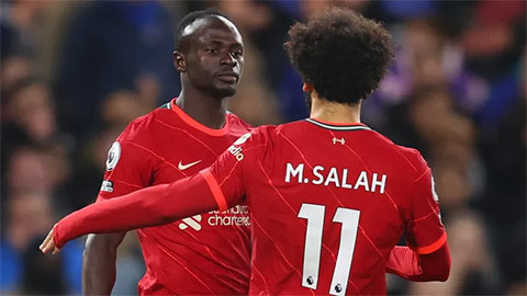 Mane và Salah lập kỷ lục ở trận Liverpool đánh bại Norwich