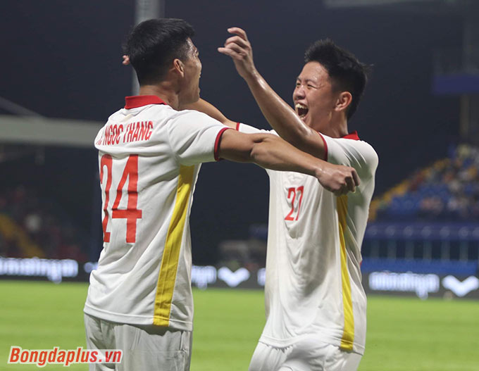 U23 Việt Nam có cơ hội rất lớn vào bán kết U23 châu Á 2022 - Ảnh: Phan Hồng 