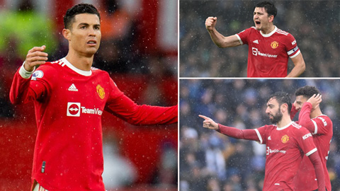 MU thắng Leeds: Maguire, Bruno và Sancho được khen, Ronaldo 'ăn chửi'