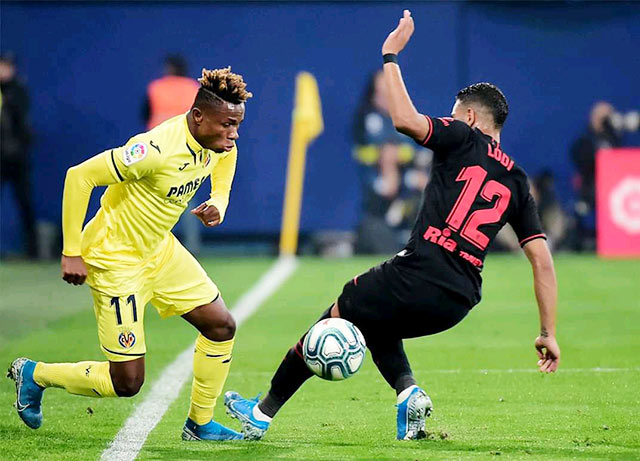 Tốc độ của Chukwueze sẽ giúp Villarreal chiếm lợi thế trước Juve