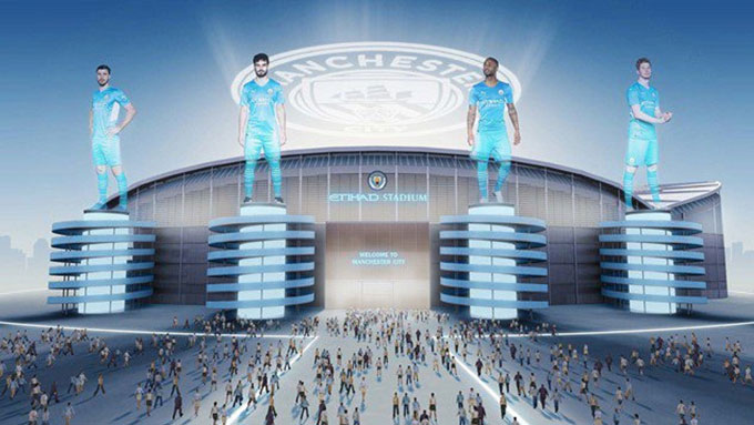 Man City bắt đầu xây dựng sân vận động bóng đá đầu tiên trên thế giới trong metaverse