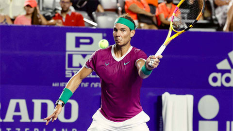 Nadal vào tứ kết Acapulco cùng kỷ lục toàn thắng đầu mùa