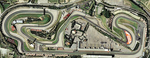 Đường đua thử Circuit de Barcelona trước mùa giả mới
