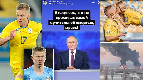 Bài đăng khiếm nhã của sao Man City về ông Putin bị xóa