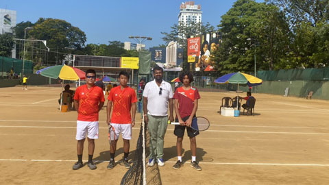 Quần vợt trẻ Việt Nam vào bán kết với thành tích toàn thắng