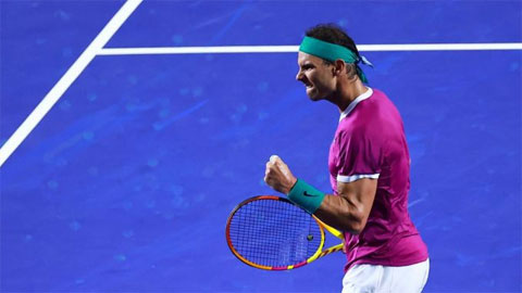 Nadal thắng Medvedev lần thứ hai trong năm 2022