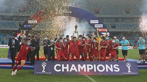 U23 Việt Nam được thưởng lớn sau chức vô địch AFF Cup 2022