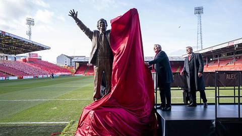 Aberdeen dựng tượng, tôn vinh Sir Alex Ferguson