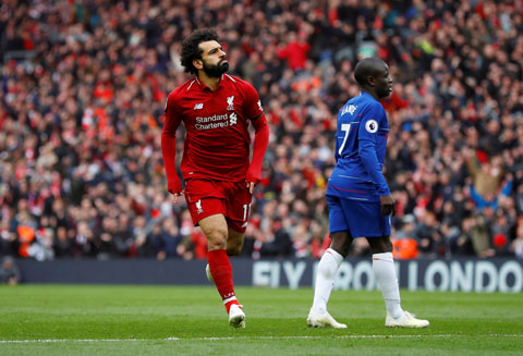 Salah sẽ khiến hàng thủ Chelsea vất vả truy cản 