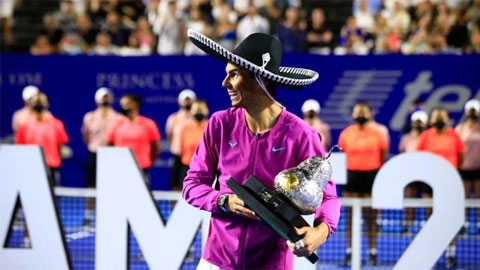 Nadal vô địch giải ATP Acapulco lần thứ tư