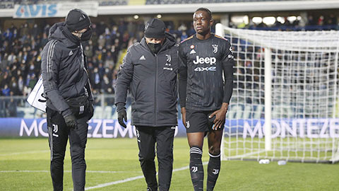 'Bão chấn thương' tấn công Juventus