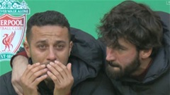 Chấn thương khiến Thiago Alcantara khóc nức nở trước trận chung kết Cúp Liên đoàn ra sao?