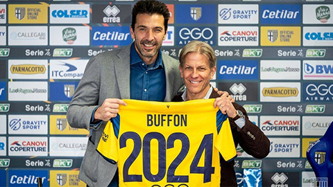 Tin giờ chót 28/2: Buffon chơi bóng đến năm 46 tuổi