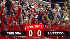 Kết quả Chelsea vs Liverpool (pen 10-11): Kepa dâng Cúp Liên đoàn cho Liverpool