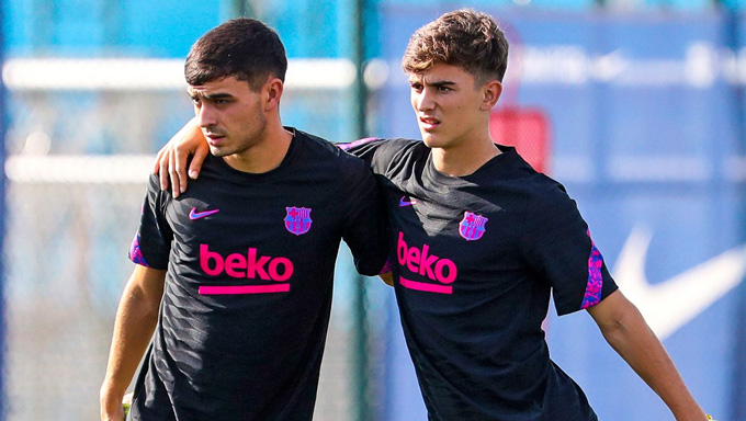 Pedri và Gavi là 2 siêu sao tương lai của tuyển Tây Ban Nha và Barca