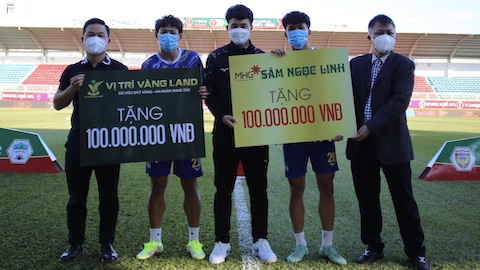 4 cầu thủ HAGL trong đội tuyển U23 Việt Nam được thưởng 200 triệu đồng