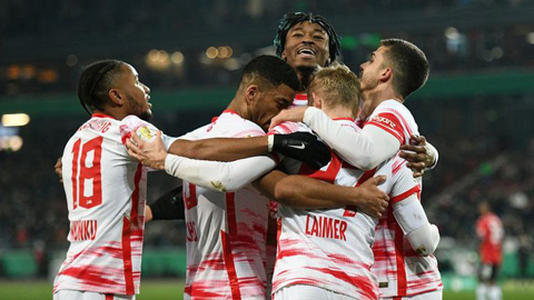 Kết quả Cúp QG Đức: RB Leipzig phô diễn sức mạnh ứng viên số 1