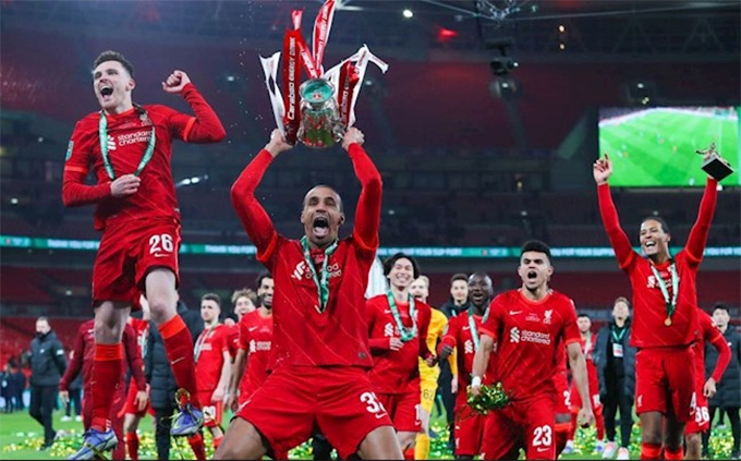 Tân vương cúp Liên đoàn Anh, Liverpool được dự đoán sẽ tiếp tục có chiến thắng