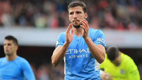 Man City đón tin Ruben Dias nghỉ 6 tuần ngay trước derby Manchester