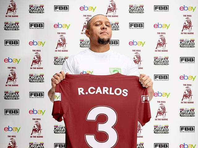  Roberto Carlos gia nhập Bull in the Barne với mức “lót tay”… 5 bảng 