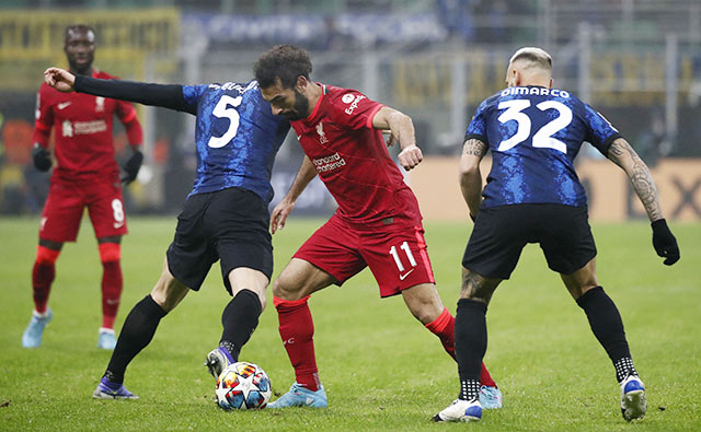 Salah (giữa) và đồng đội sẽ một lần nữa vượt qua Inter