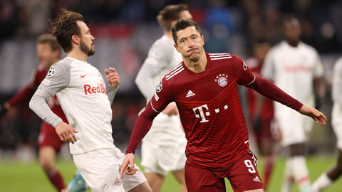 Vùi dập Salzburg 7-1, Bayern biểu dương sức mạnh