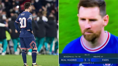 Fan 'lùng sục tìm Messi' sau khi PSG thua thảm Real