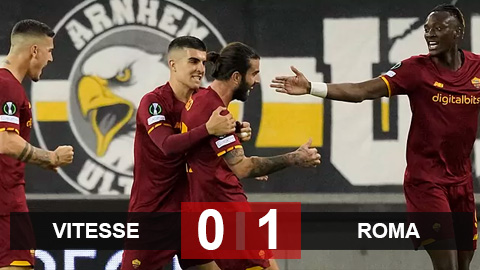Kết quả Vitesse 0-1 Roma: Show diễn của Oliveira