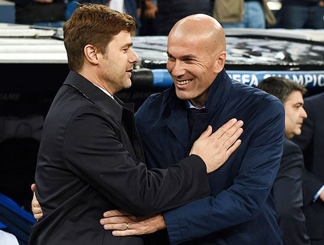 HLV Zidane được kỳ vọng sẽ thay thế Pochettino vào cuối mùa