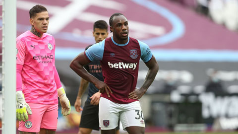 West Ham: Antonio trong cơn hạn hán bàn thắng