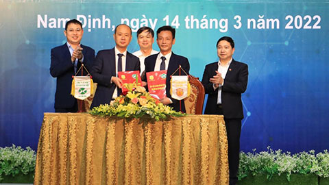 Nam Định nhận gói tài trợ lịch sử, nuôi tham vọng lớn ở V.League