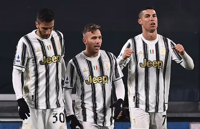 Ronaldo thời còn khoác áo Juventus