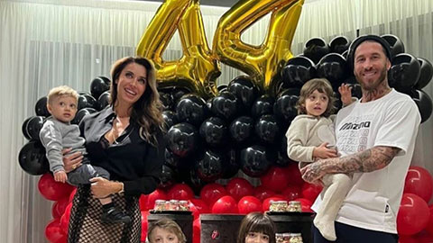 Vợ Ramos kỷ niệm sinh nhật lần 44