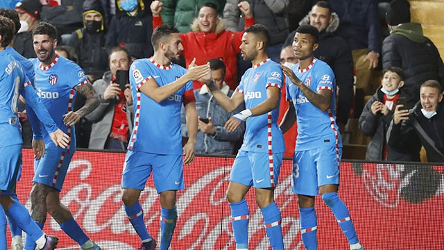 Atletico đã giành chiến thắng 1-0 trước Vallecano để tạm vươn lên vị trí thứ 3 ở La Liga