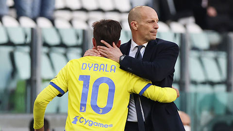 HLV Allegri không chắc Dybala sẽ ở lại Juventus 