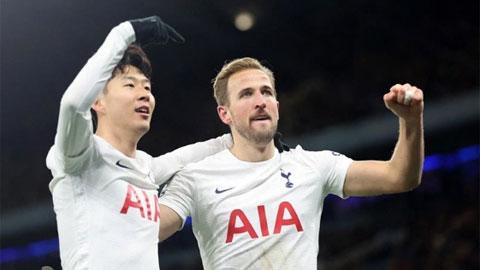 Tottenham lại bay cao nhờ đôi cánh Son - Kane