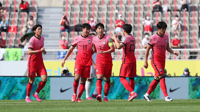 Hàn Quốc đã có vé dự World Cup 2022 cùng Iran