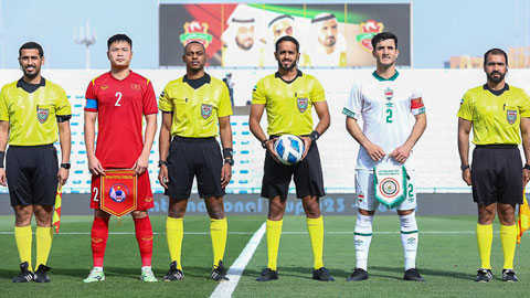 Tổ trọng tài trận đấu giữa U23 Việt Nam và U23 Iraq