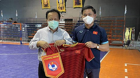 ĐT futsal Việt Nam chuẩn bị đá giao hữu tại Thái Lan