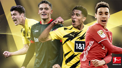 Vì sao Bundesliga là mảnh đất lành cho các tài năng trẻ?