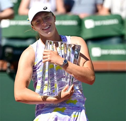 Iga Swiatek vô địch Indian Wells 2022 – danh hiệu WTA 1000 thứ hai trong năm