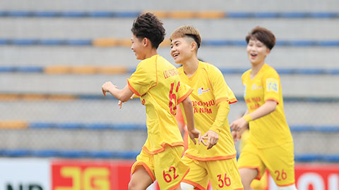 Giải vô địch U19 nữ Quốc gia 2022: Phong Phú Hà Nam thắng lớn