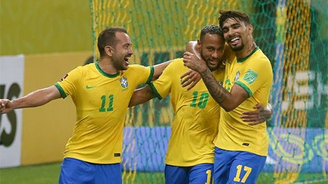 Tin giờ chót 31/3: ĐT Brazil lên đầu BXH FIFA sau 5 năm
