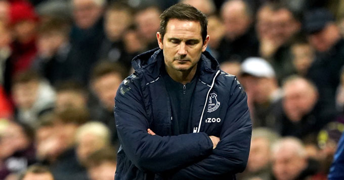 Lampard đang gặp khó trong việc giúp Everton thoát xuống hạng